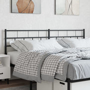 Replacement headboard 193 cm metal black