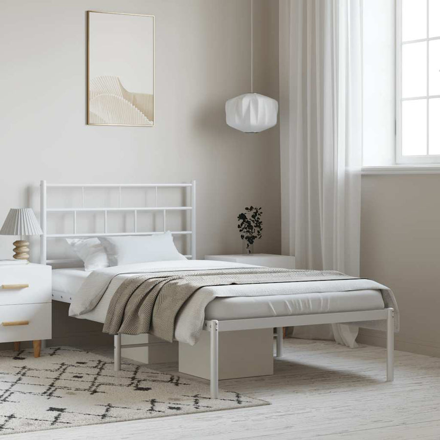 Bedframe Metaal 100 x 190 cm