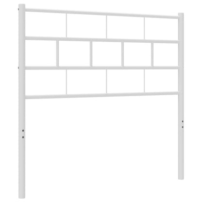 Hoofdbord 75 Cm Metaal Wit