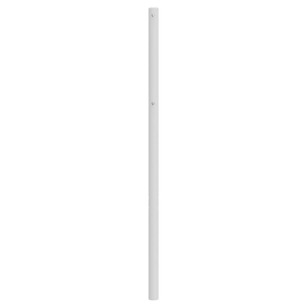 Hoofdbord 75 Cm Metaal Wit