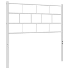 Hoofdbord 107 Cm Metaal Wit