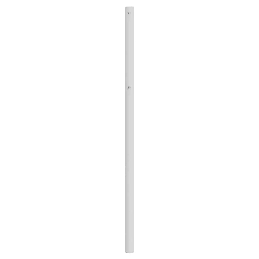 Vervangend hoofdbord 135 cm metaal wit
