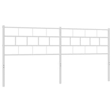 Hoofdbord 160 Cm Metaal Wit