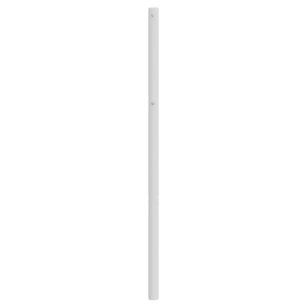 Hoofdbord 193 Cm Metaal Wit