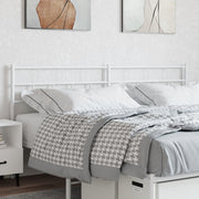 Replacement headboard 193 cm metal white