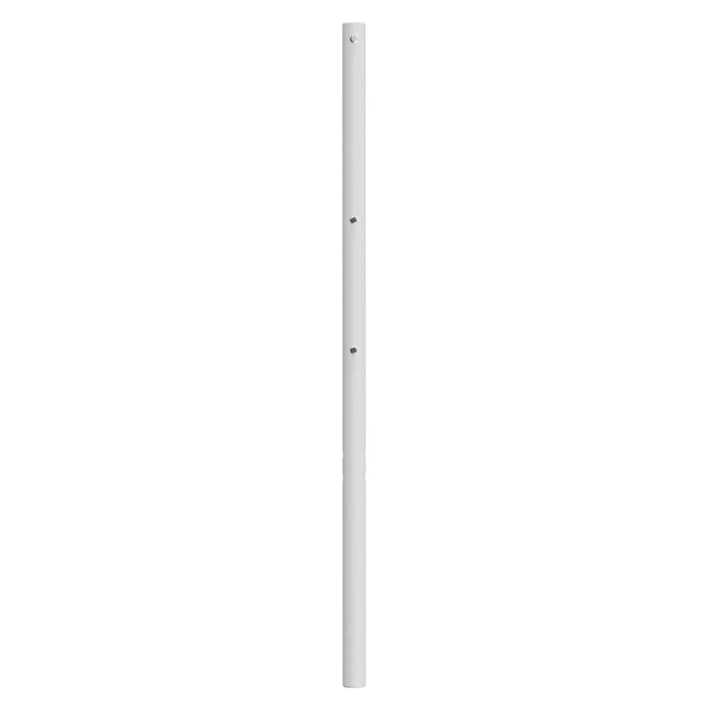 Hoofdbord Metaal 90 cm Wit