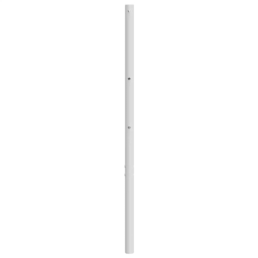 Hoofdbord Metaal 135 cm Wit