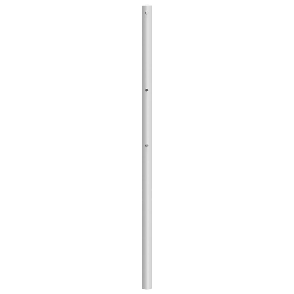 Hoofdbord 193 Cm Metaal Wit