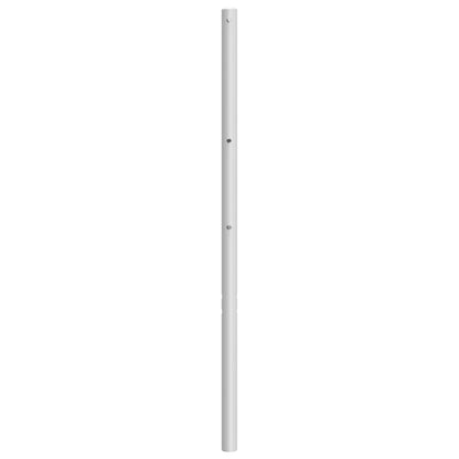 Hoofdbord 200 Cm Metaal Wit