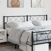 Replacement Headboard 180 cm Metal Black