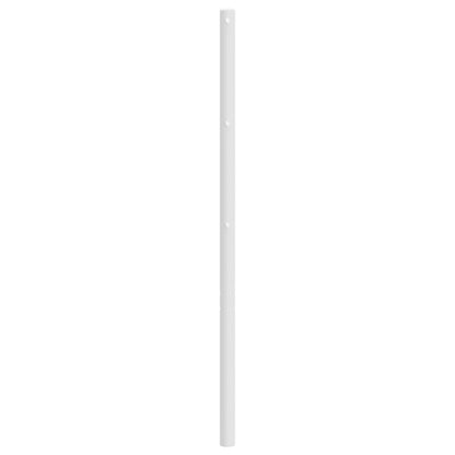 Hoofdbord 200 Cm Metaal Wit