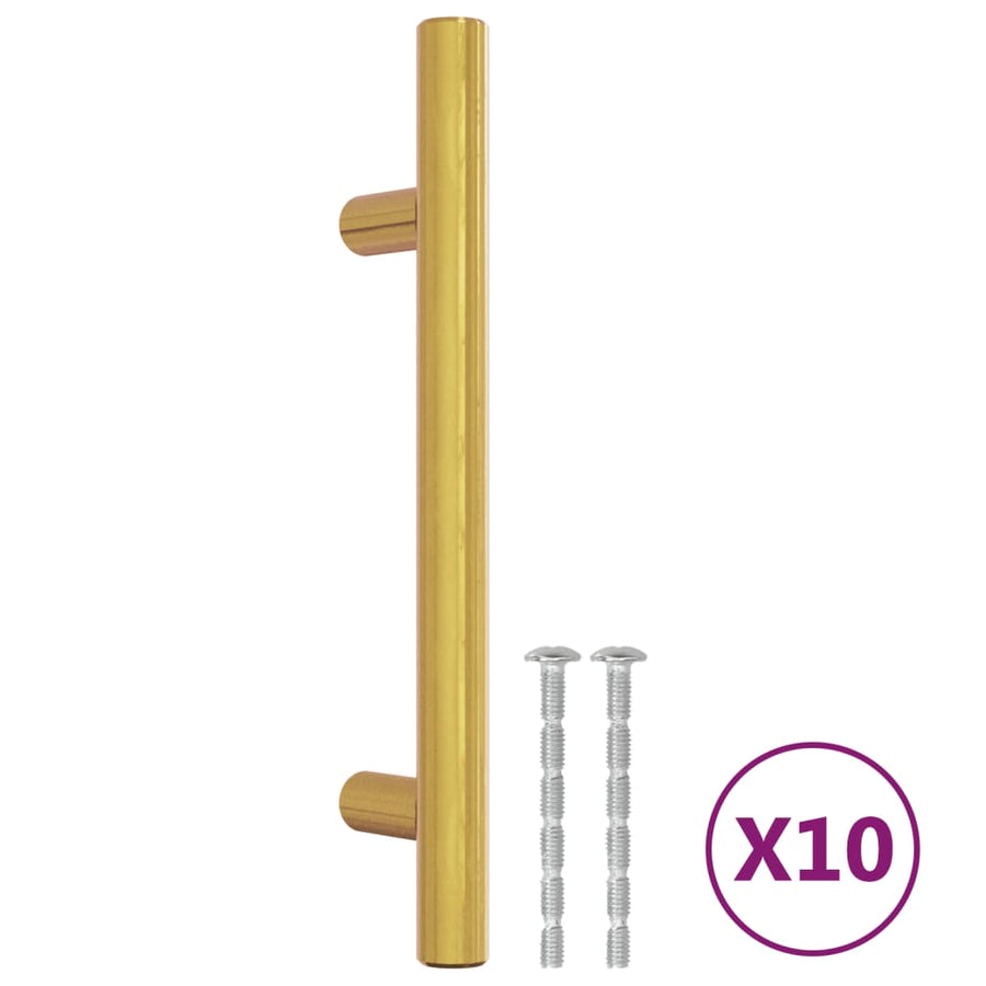 Handvatten Roestvrij Staal Kleurig 10 96 mm Goud