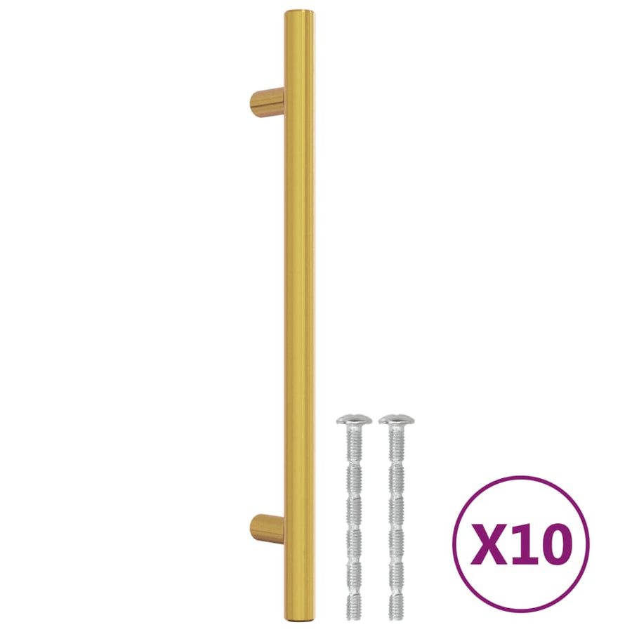 Handvatten Roestvrij Staal Kleurig 10 160 mm Goud