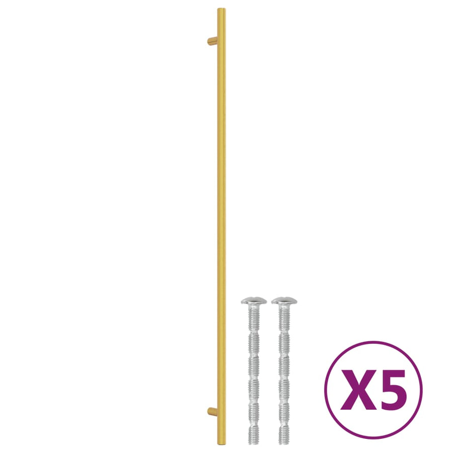 Handvatten Roestvrij Staal Kleurig 5 480 mm Goud