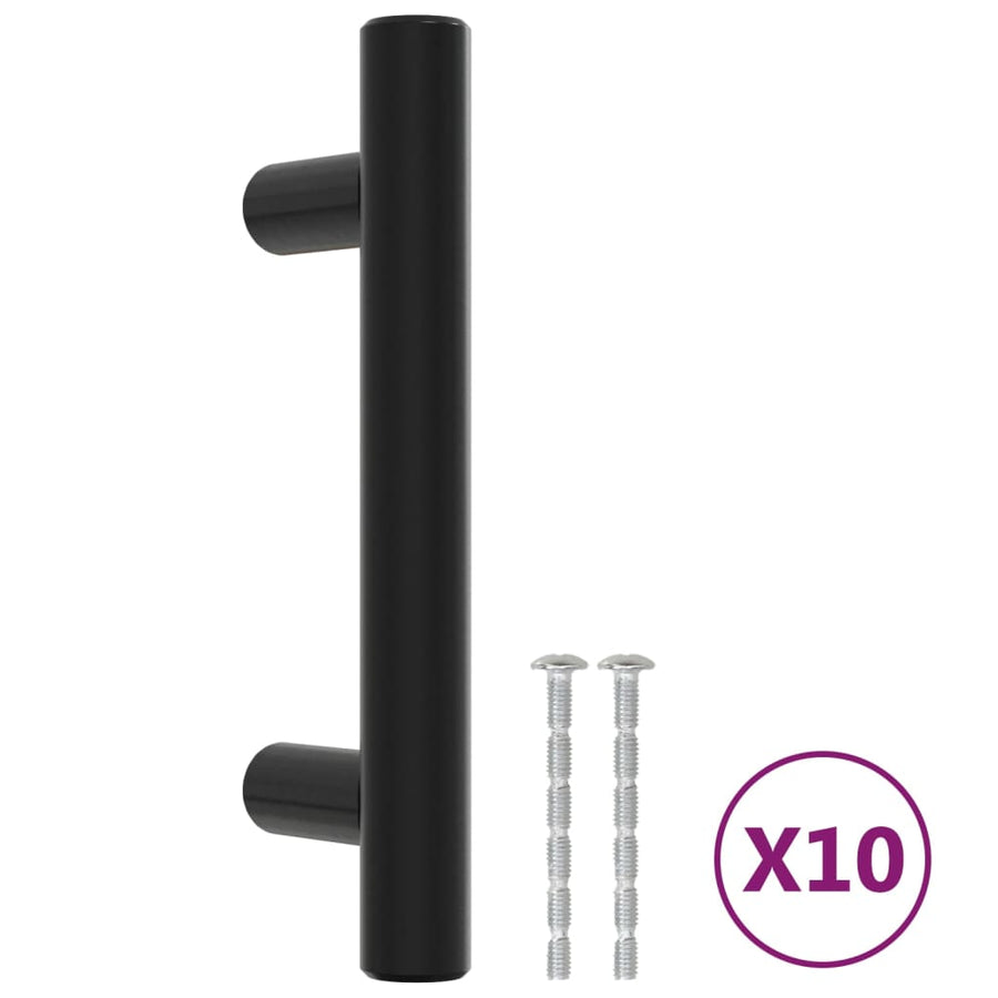 Handvatten Roestvrij Staal 10 64 mm Zwart