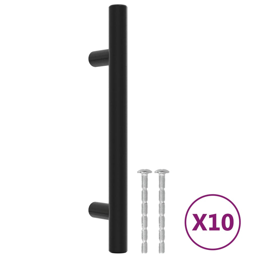 Handvatten Roestvrij Staal 10 96 mm Zwart