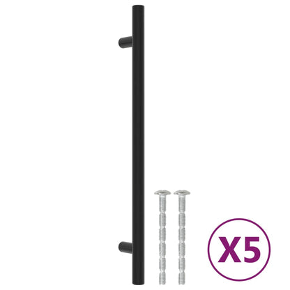 Handvatten Roestvrij Staal 5 192 mm Zwart