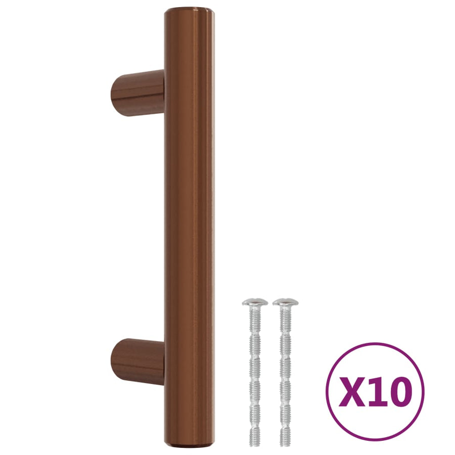 Handvatten Roestvrij Staal Kleurig 10 64 mm Brons
