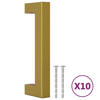Handvatten Roestvrij Staal Kleurig 10 96 mm Goud