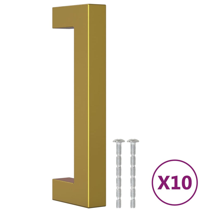 Handvatten Roestvrij Staal Kleurig 10 96 mm Goud