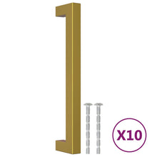Handvatten Roestvrij Staal Kleurig 10 160 mm Goud