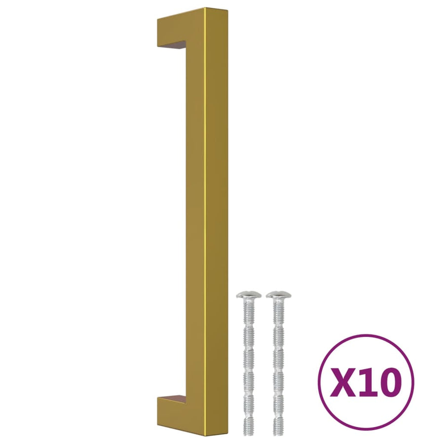 Handvatten Roestvrij Staal Kleurig 10 160 mm Goud