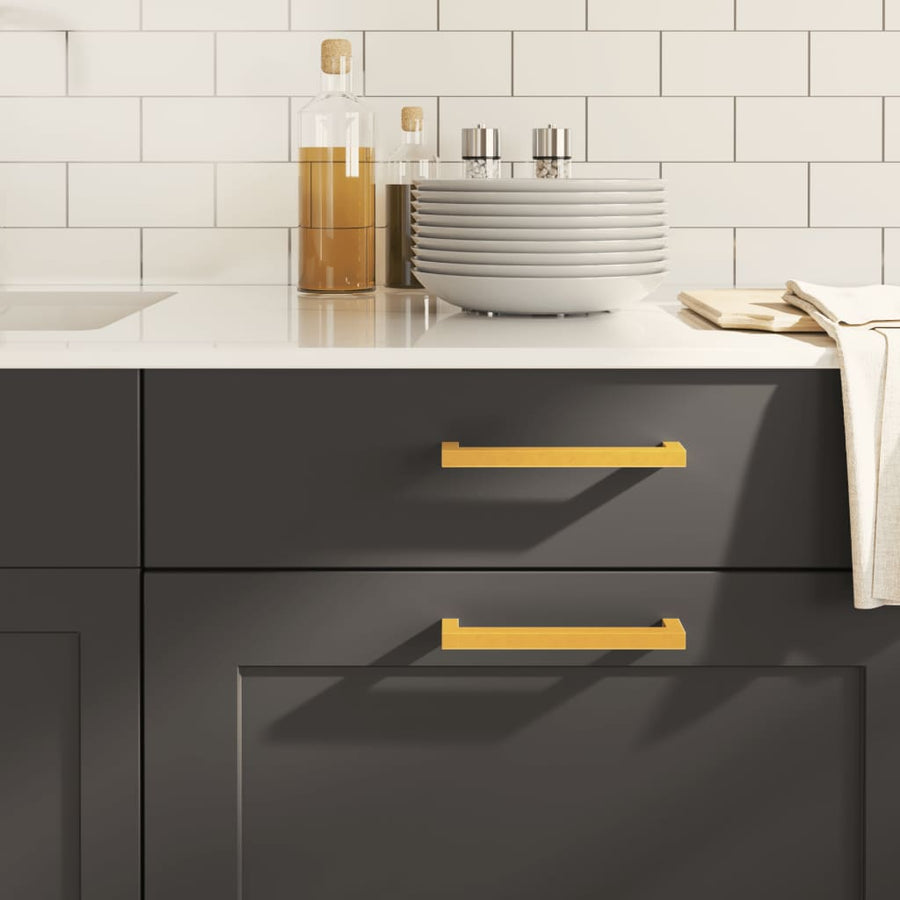 Handvatten Roestvrij Staal Kleurig 10 160 mm Goud