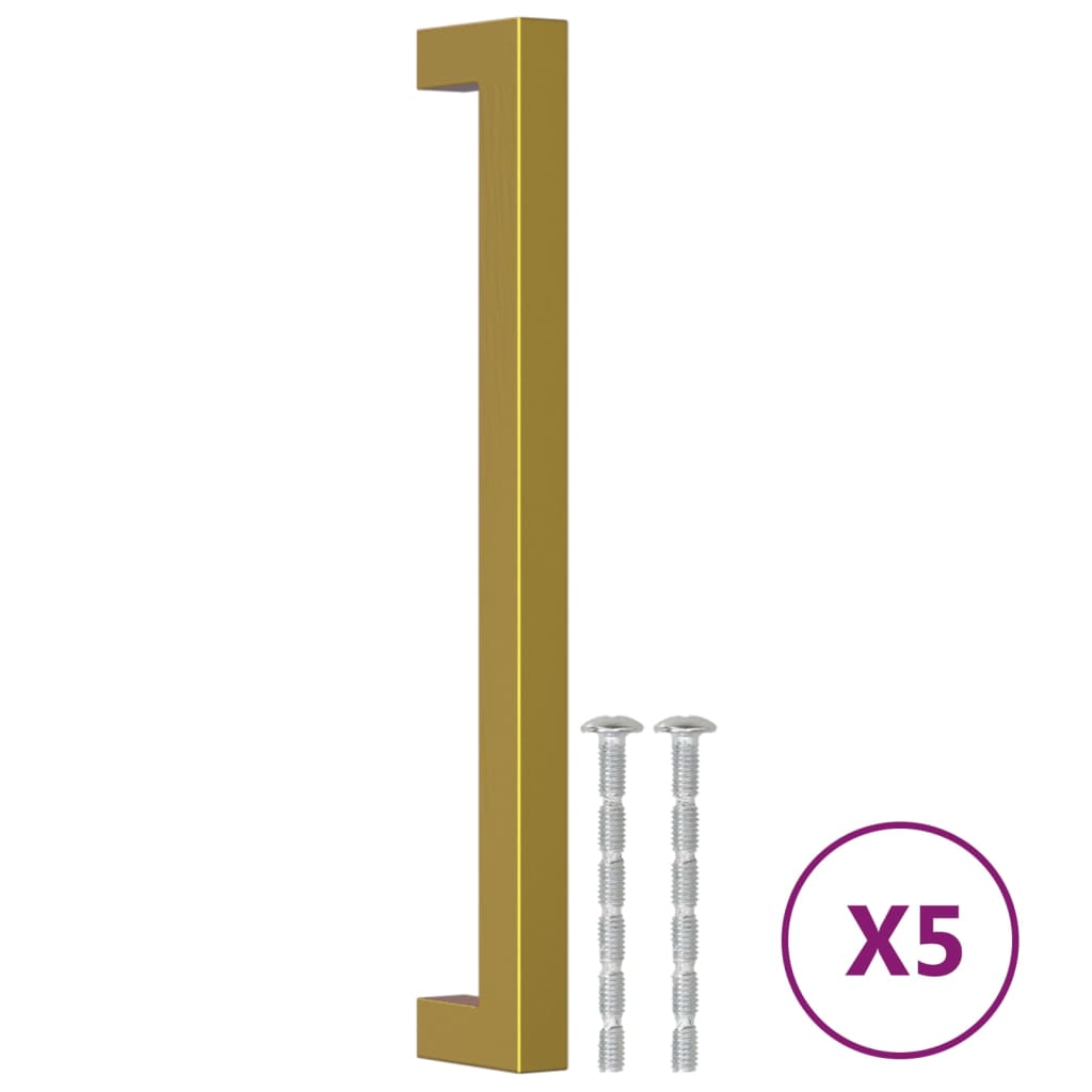 Handvatten Roestvrij Staal Kleurig 5 192 mm Goud