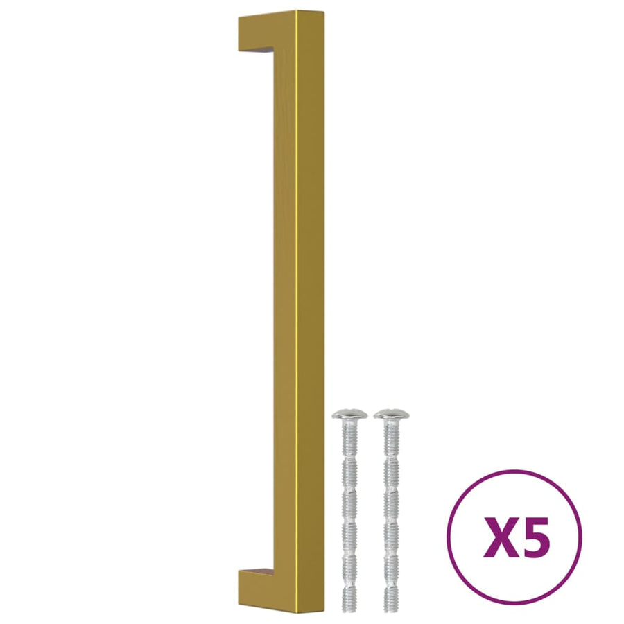Handvatten Roestvrij Staal Kleurig 5 192 mm Goud