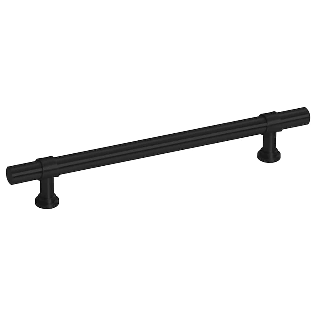 Handvatten 10 St 128 Mm Roestvrij Staal Zwart