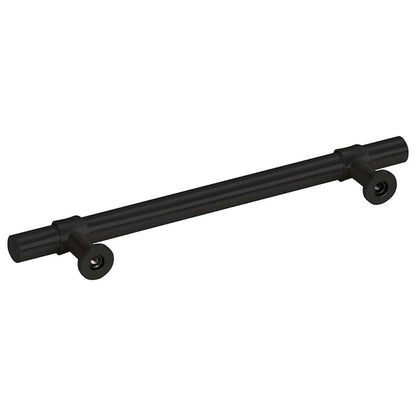 Handvatten 10 St 128 Mm Roestvrij Staal Zwart