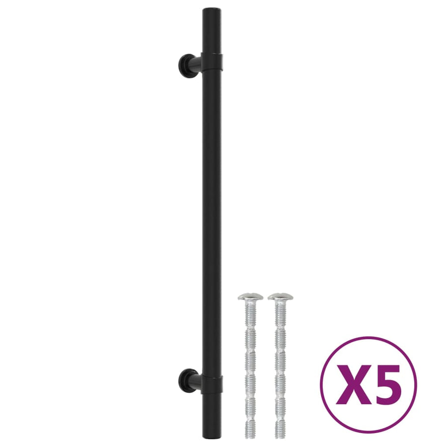 Handvatten Roestvrij Staal 5 192 mm Zwart