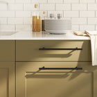 Handles 5 pcs 224 mm stainless steel black