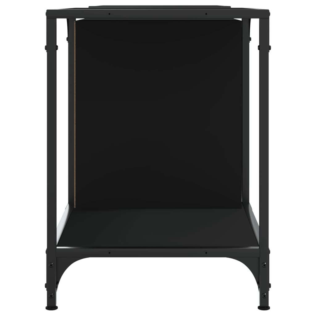 Tv-Meubel Bewerkt Hout 153 x 37 x 50 cm Zwart