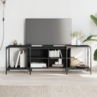 Tv-meubel 153x37x50 cm bewerkt hout zwart
