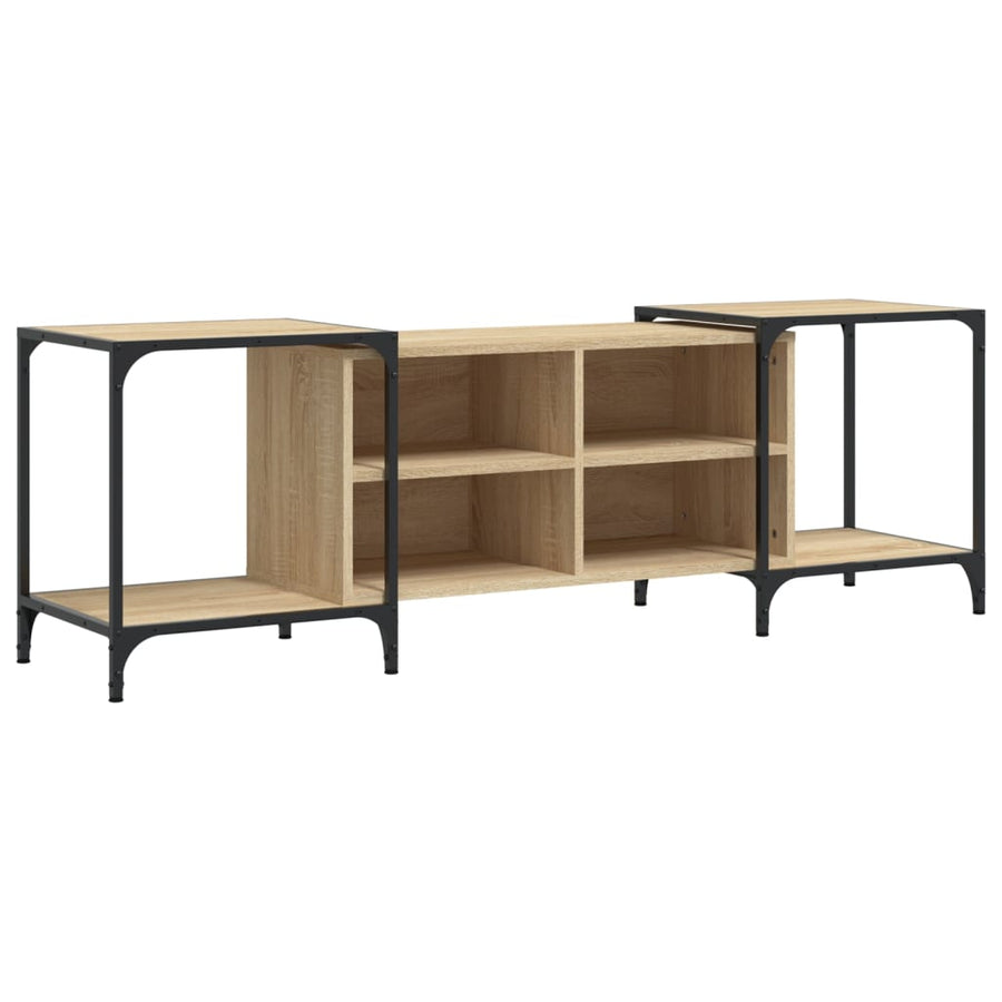 Tv-Meubel Bewerkt Hout Kleurig 153 x 37 x 50 cm Sonoma eiken