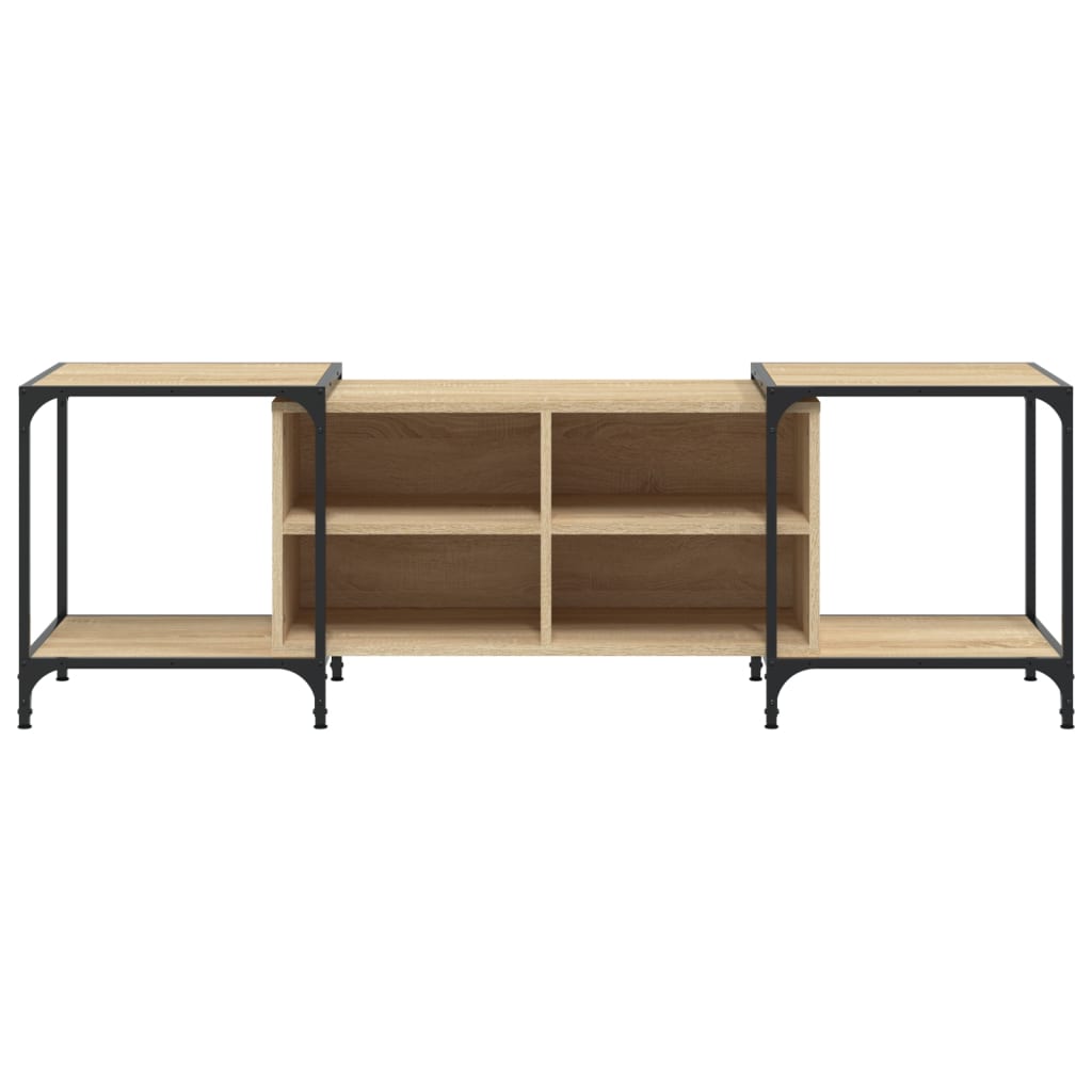 Tv-Meubel Bewerkt Hout Kleurig 153 x 37 x 50 cm Sonoma eiken