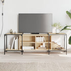 Tv-meubel 89-153x37x50 cm bewerkt hout metaal
