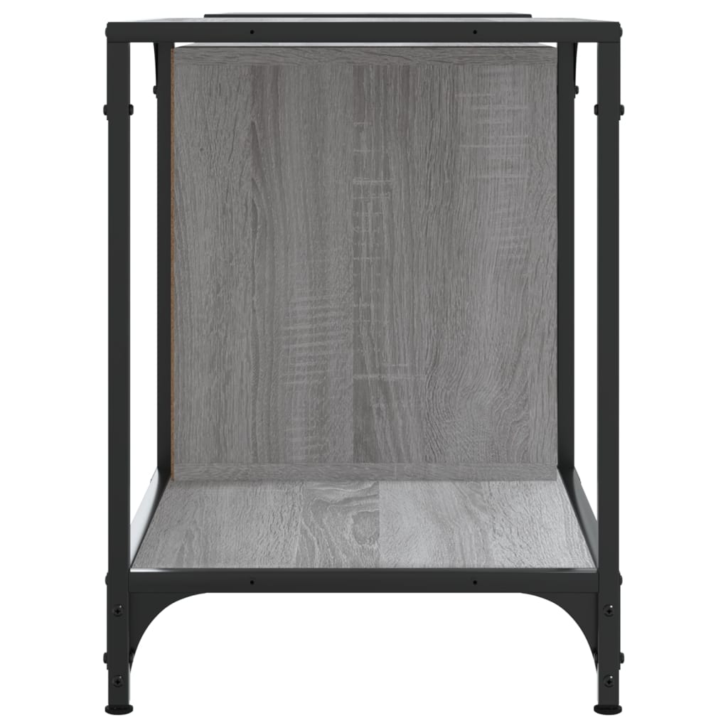 Tv-Meubel Bewerkt Hout Eikenkleurig 153 x 37 x 50 cm Grijs sonoma