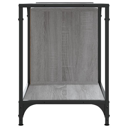 Tv-Meubel Bewerkt Hout Eikenkleurig 153 x 37 x 50 cm Grijs sonoma