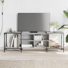 Tv-meubel 153x37x50 cm bewerkt hout grijs