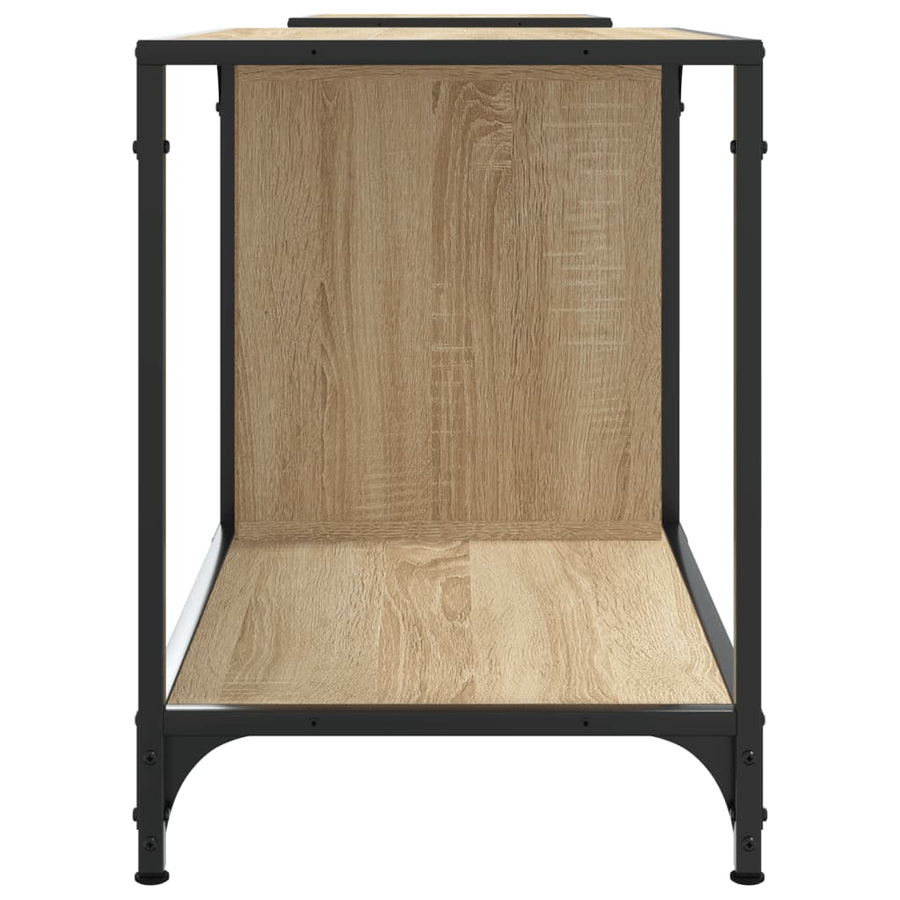 Tv-Meubel Bewerkt Hout Kleurig 203 x 37 x 50 cm Sonoma eiken