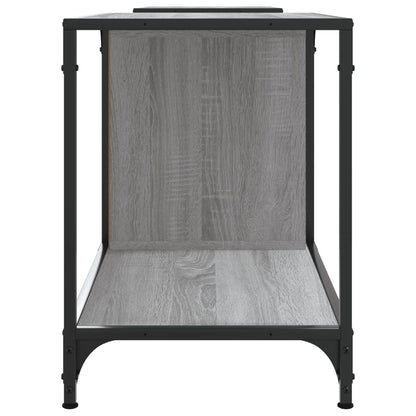Tv-Meubel Bewerkt Hout Eikenkleurig 203 x 37 x 50 cm Grijs sonoma