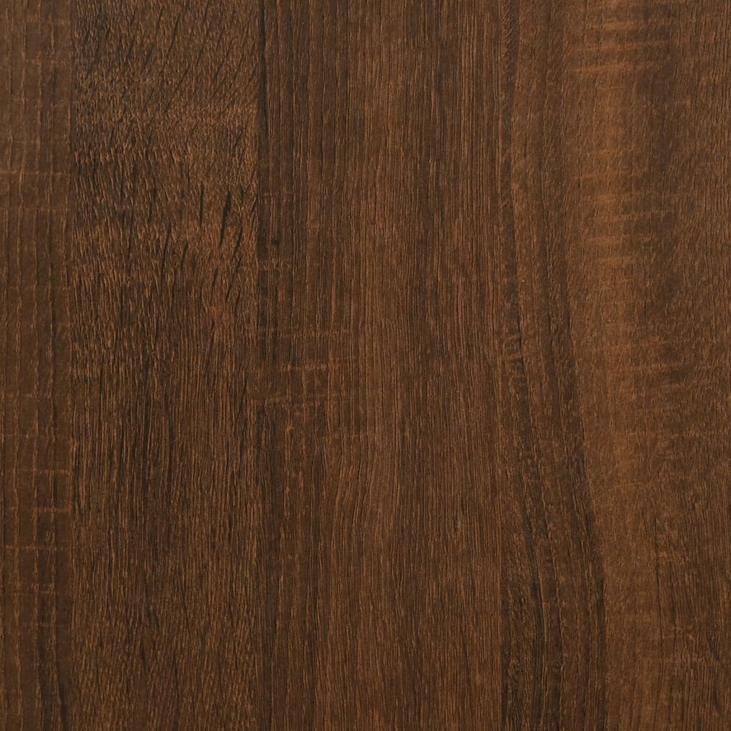 Boekenkast 5-Laags Bewerkt Hout Bruineikenkleurig 40 x 30 x 154 cm bruin eikenkleur