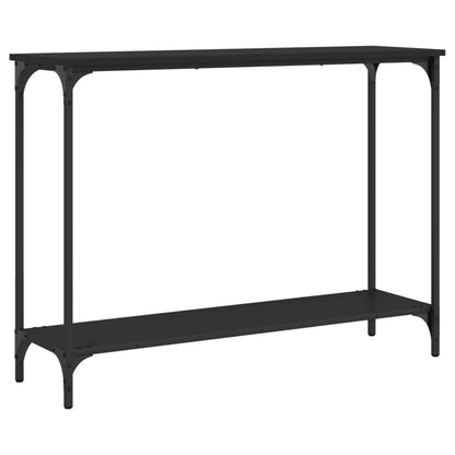 Wandtafel 0X30,5X75 Cm Bewerkt Hout 101 x 30.5 x 75 cm Zwart