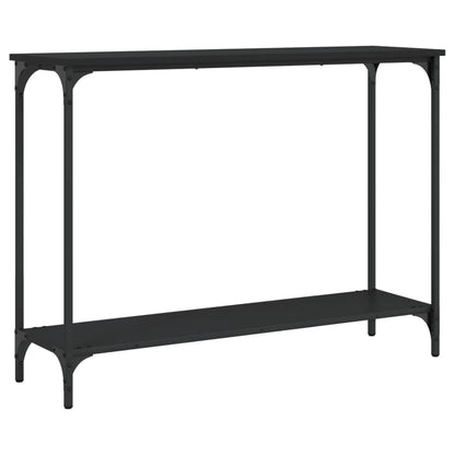 Wandtafel 0X30,5X75 Cm Bewerkt Hout 101 x 30.5 x 75 cm Zwart