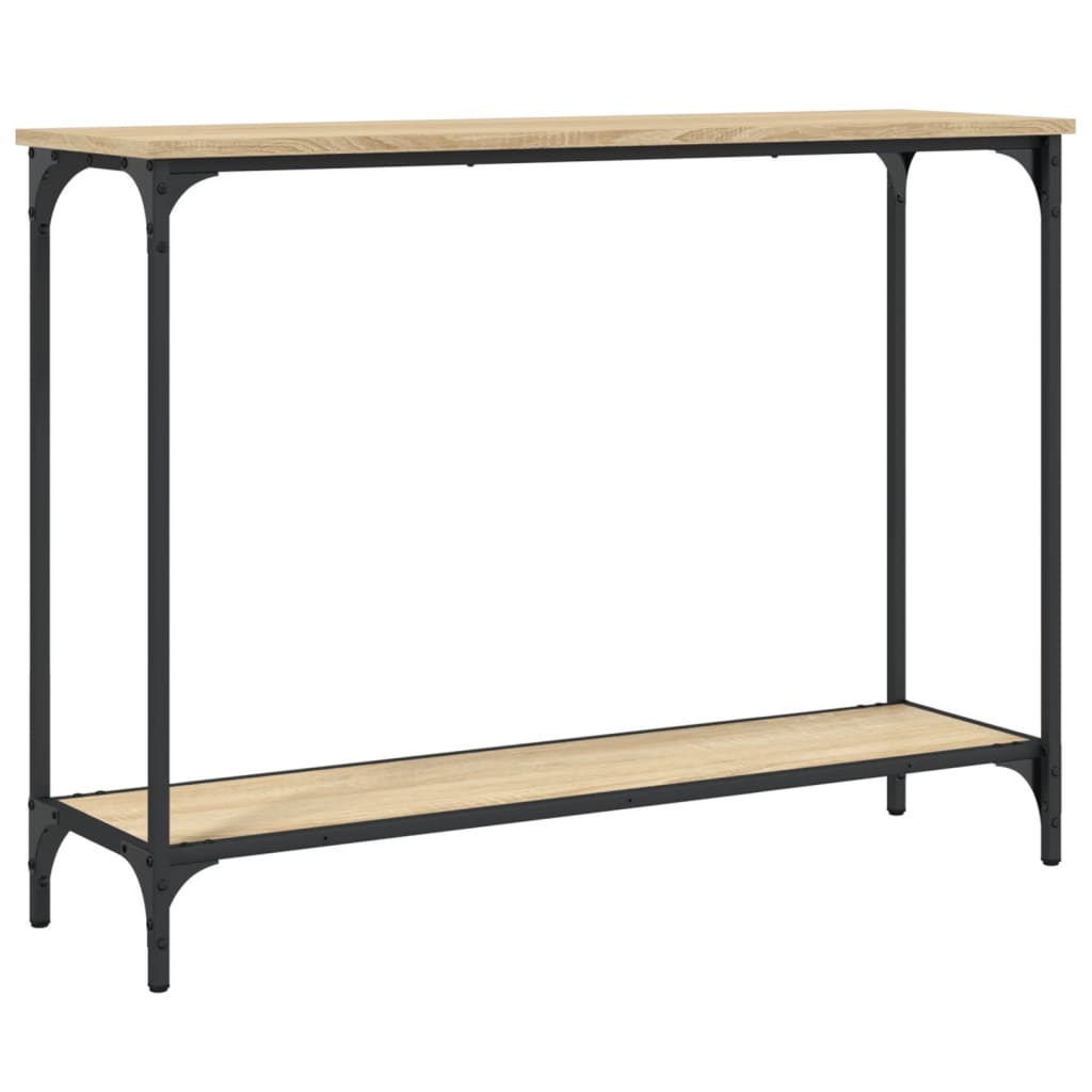Wandtafel 0X30,5X75 Cm Bewerkt Hout Kleurig 101 x 30.5 x 75 cm Sonoma eiken