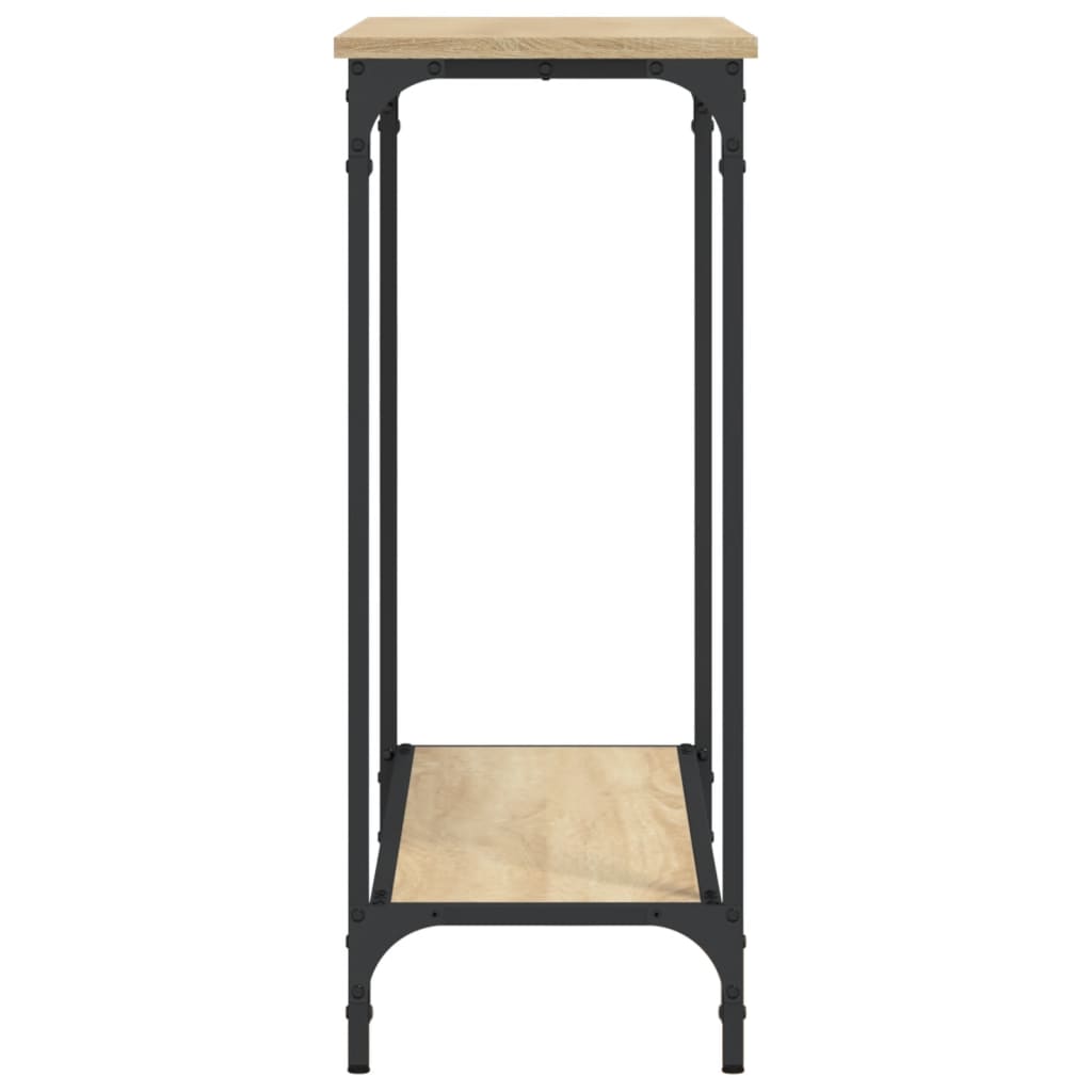 Wandtafel 0X30,5X75 Cm Bewerkt Hout Kleurig 101 x 30.5 x 75 cm Sonoma eiken
