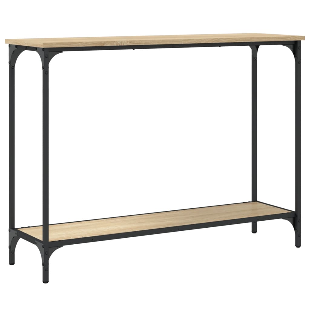 Wandtafel 0X30,5X75 Cm Bewerkt Hout Kleurig 101 x 30.5 x 75 cm Sonoma eiken
