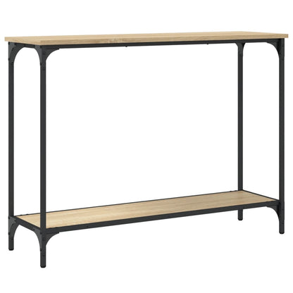 Wandtafel 0X30,5X75 Cm Bewerkt Hout Kleurig 101 x 30.5 x 75 cm Sonoma eiken